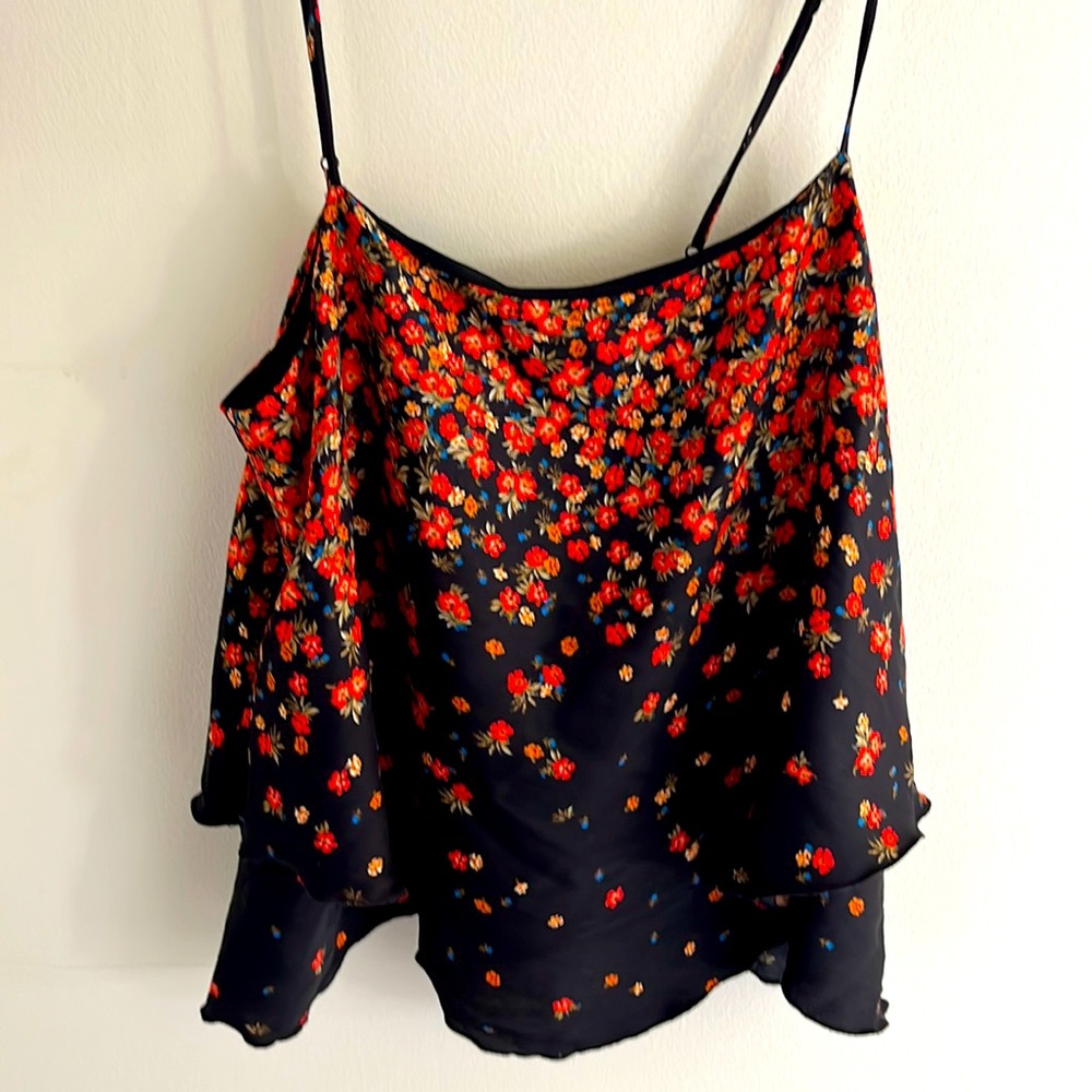 Free People Intimately Floral Top. Size Small